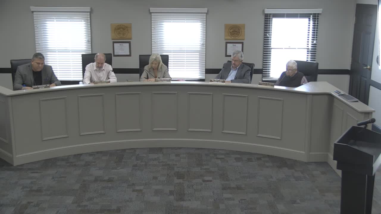 Public Works Superintendent Reports on Fire Hydrant Maintenance and Lead Pickup Schedule