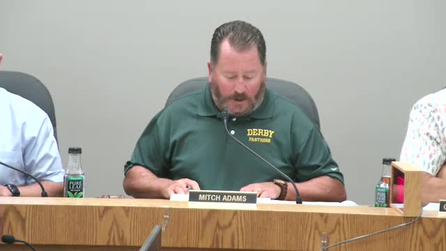 Derby Planning Commission Evaluates Public Hearings on Zoning Changes and Vacations