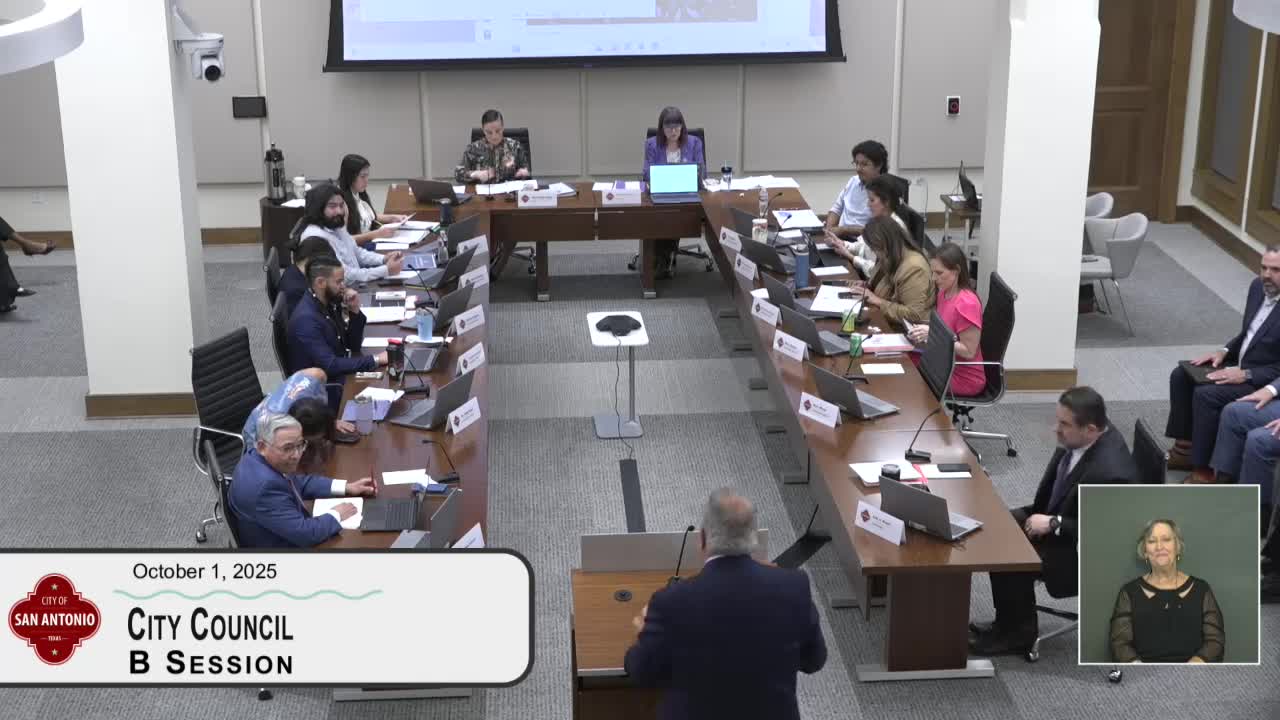 SAWS tells council it plans large water-main repairs, seeks rate support in 2026 to fund treatment-plant rehabs