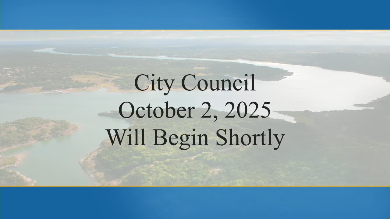 Lago Vista City Council Discusses Short Term Rentals, Infrastructure, and Budget Policies