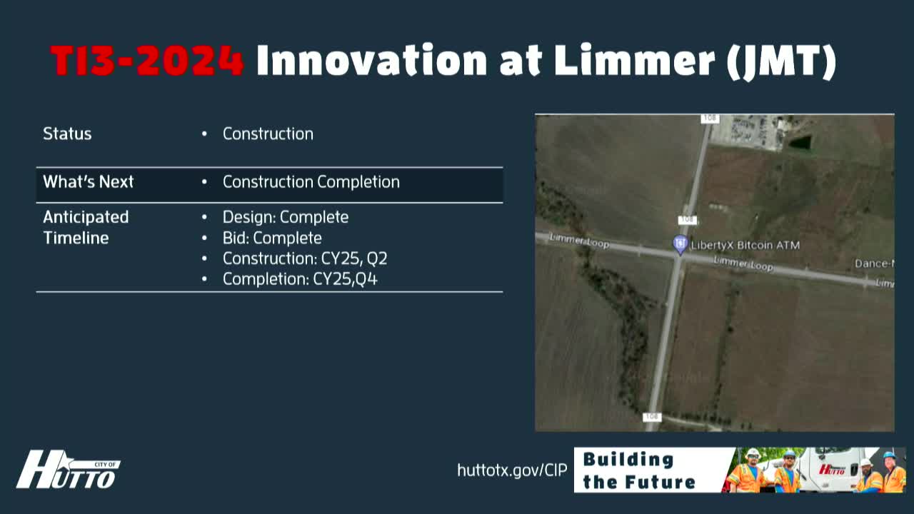 Council presses city engineers and manager over delayed Limmer/Innovation signal, seeks firmer contract enforcement