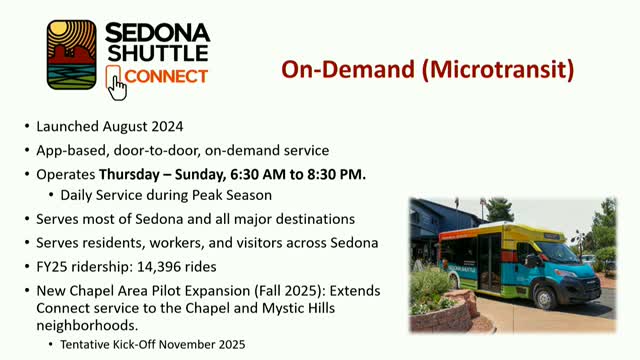 Sedona Expands Shuttle Service to Chapel Neighborhood Aiming to Reduce Road Congestion