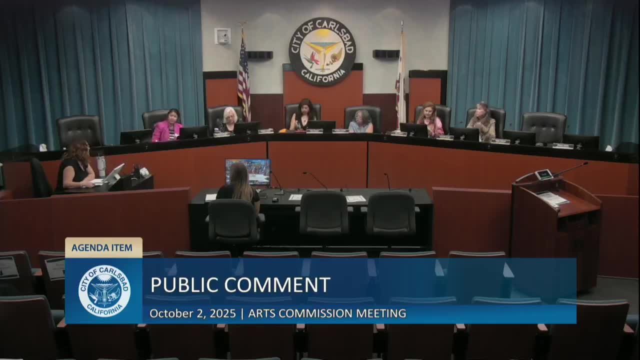 Arts commission asks staff to seek formal proposal from Dowdle Studios for 2027 public-art project