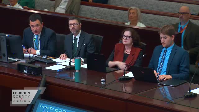 Loudoun County Council Discusses Agricultural Regulations in Mountainside Overlay District