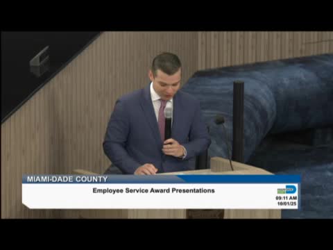 Miami-Dade holds county employee service award ceremony