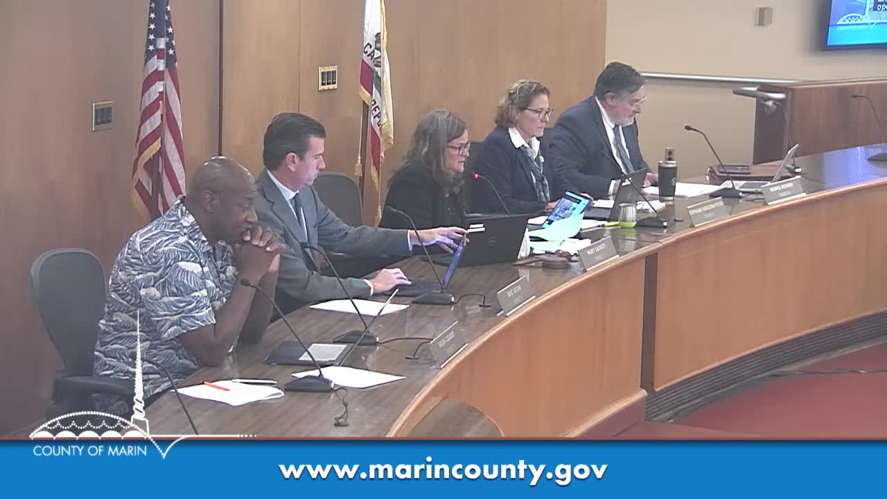 Marin supervisors proclaim September 2025 National Preparedness Month after staff outline outreach and Alert Marin gains