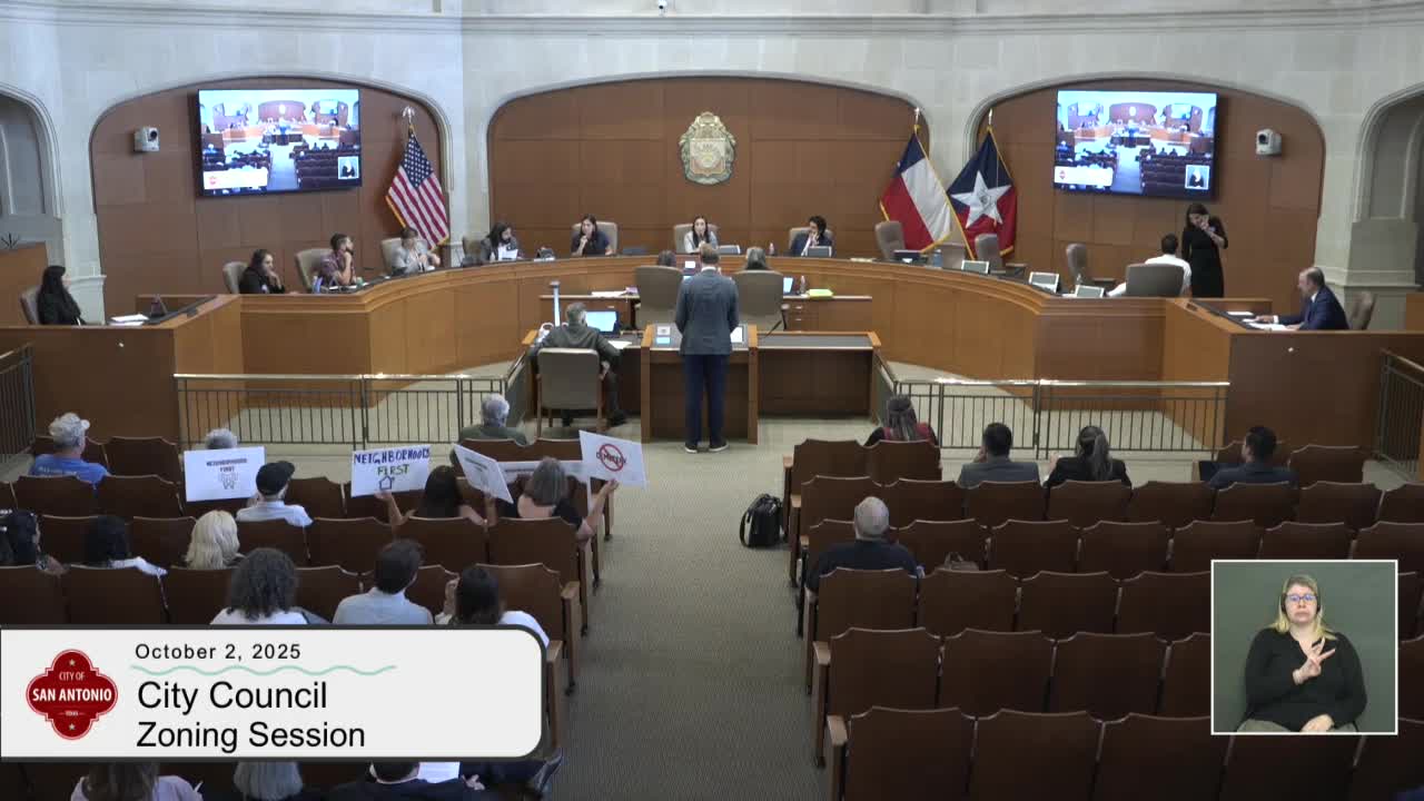 San Antonio council approves zoning for 69‑acre cemetery in South Side amid strong neighborhood opposition