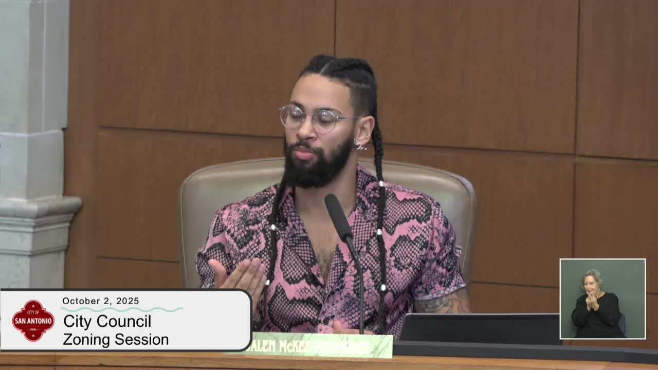 Council approves plan amendment and rezoning at 301 E. Fest St. with added parking and sound‑buffer conditions