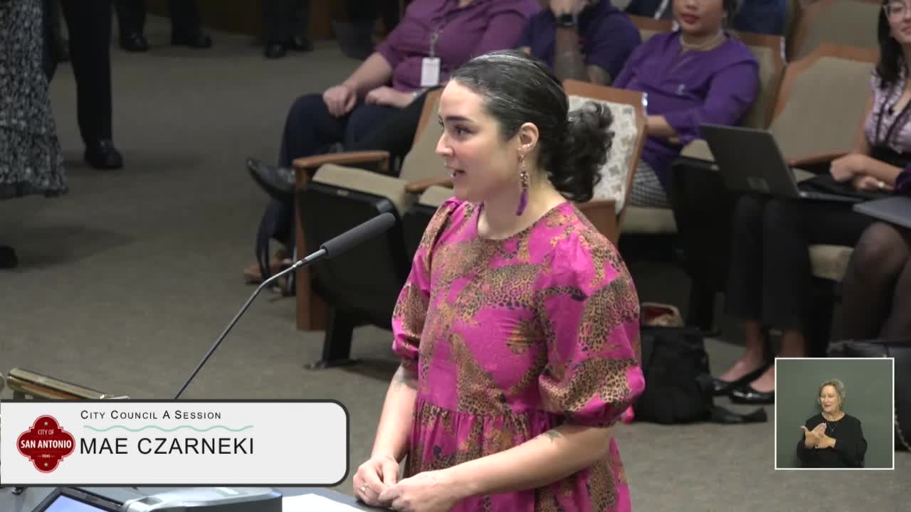 Mayor Jones Proclaims October Domestic Violence Awareness Month in San Antonio