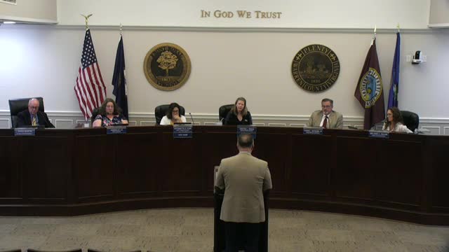 Warren County board continues review of social‑networking guidelines for employees; no final vote