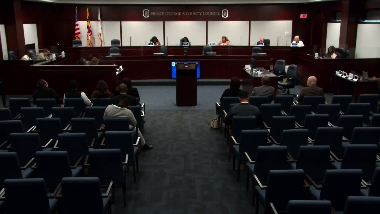 Committee votes 5-0 to move Katrina Gomez�s nomination as Prince George's County director of homeland security