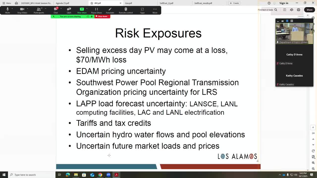 County Energy Officials Discuss Excess Solar Power Management Strategies and Market Participation