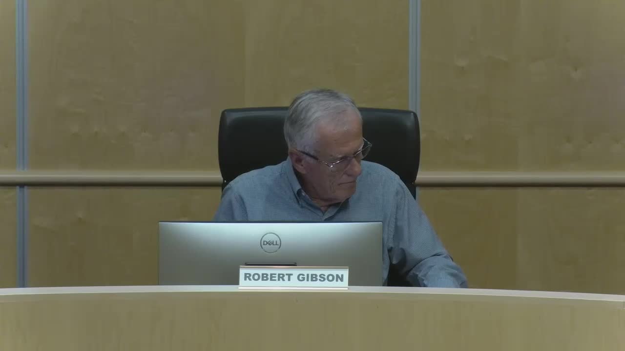 Board approves meeting agenda 5–0; no other formal votes recorded