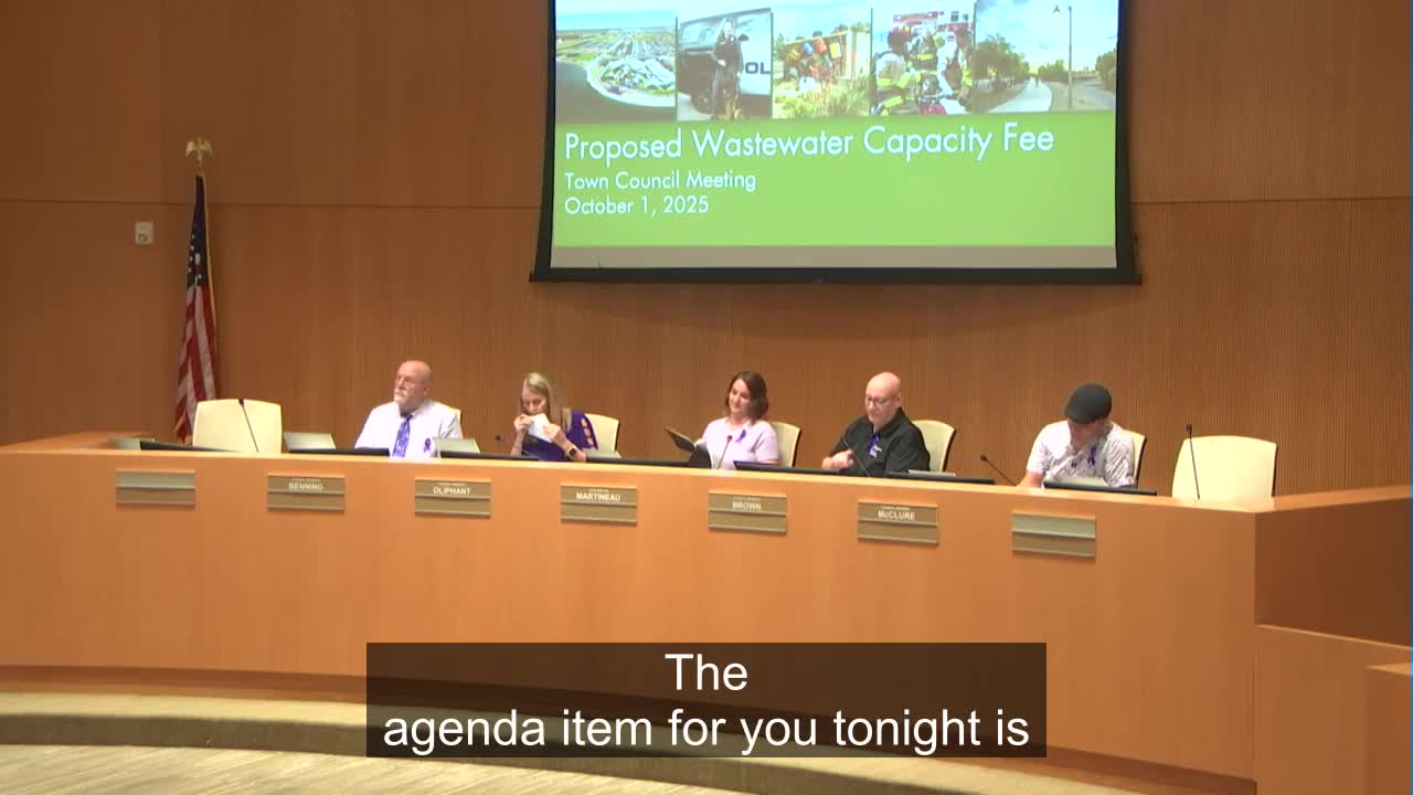 Queen Creek Council Initiates Update to Wastewater Capacity Fee Structure