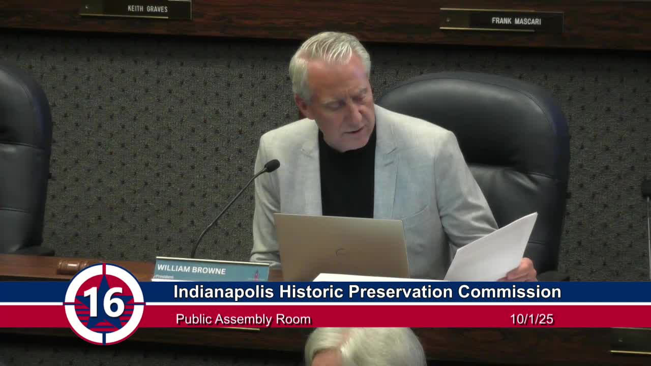 IHPC approves expedited COA for Heron Morton Place project; staff to verify window head and preconstruction drawings