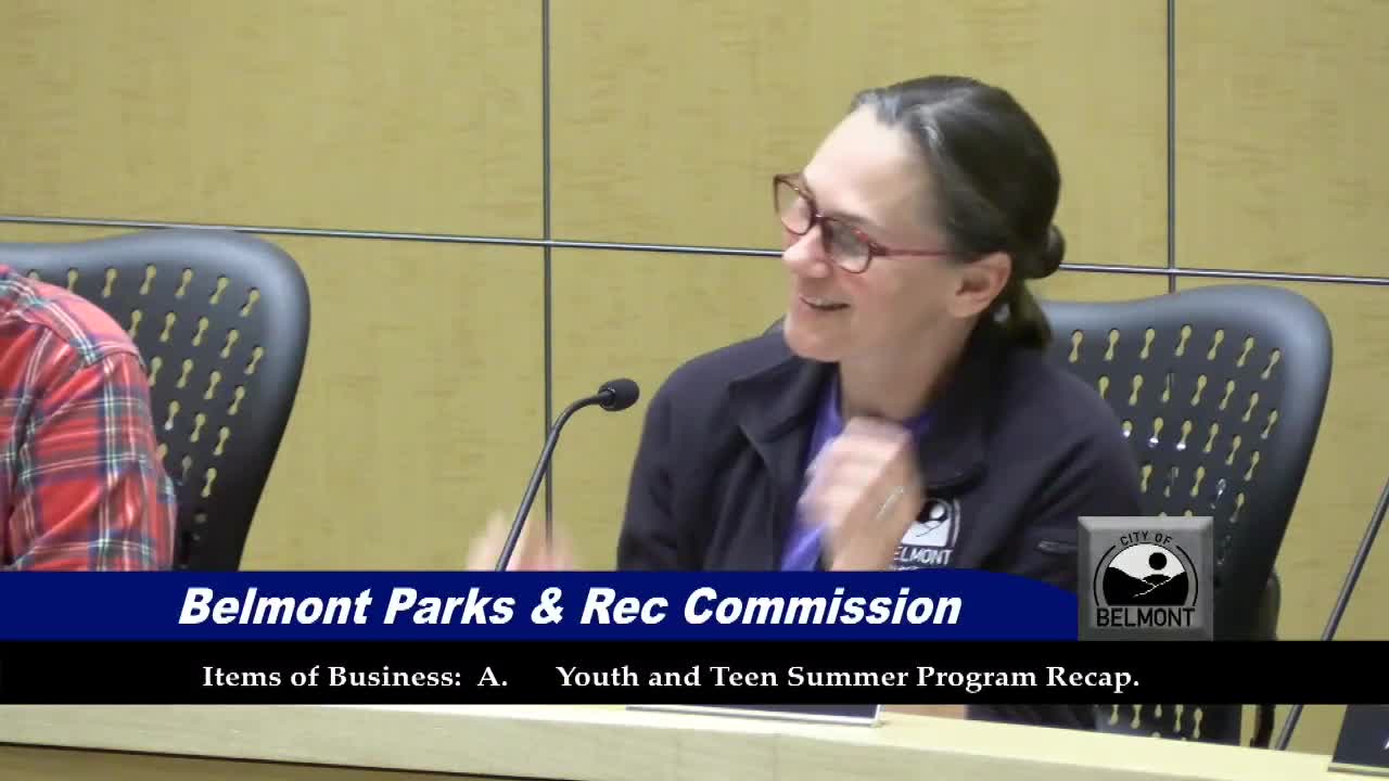 Belmont Parks and Recreation reports increased summer participation; aquatics, Camp SOAR and scholarships expanded