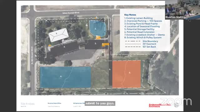 Planning Committee Discusses Renovation and Parking Expansion for State Building