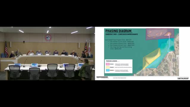 Officials preview Battery Park PUD timeline; residents raise landing access, culvert and parking safety concerns