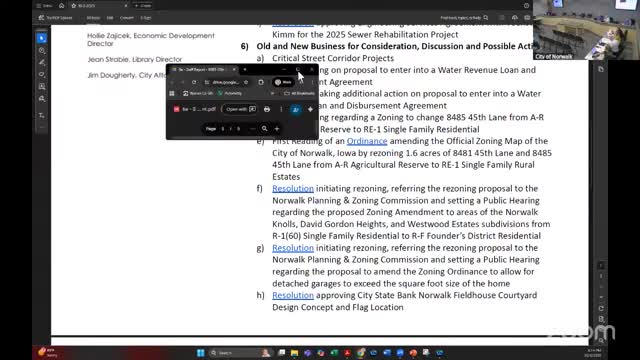 Council initiates rezoning reviews, rezones small lot and moves to study rules for larger detached garages