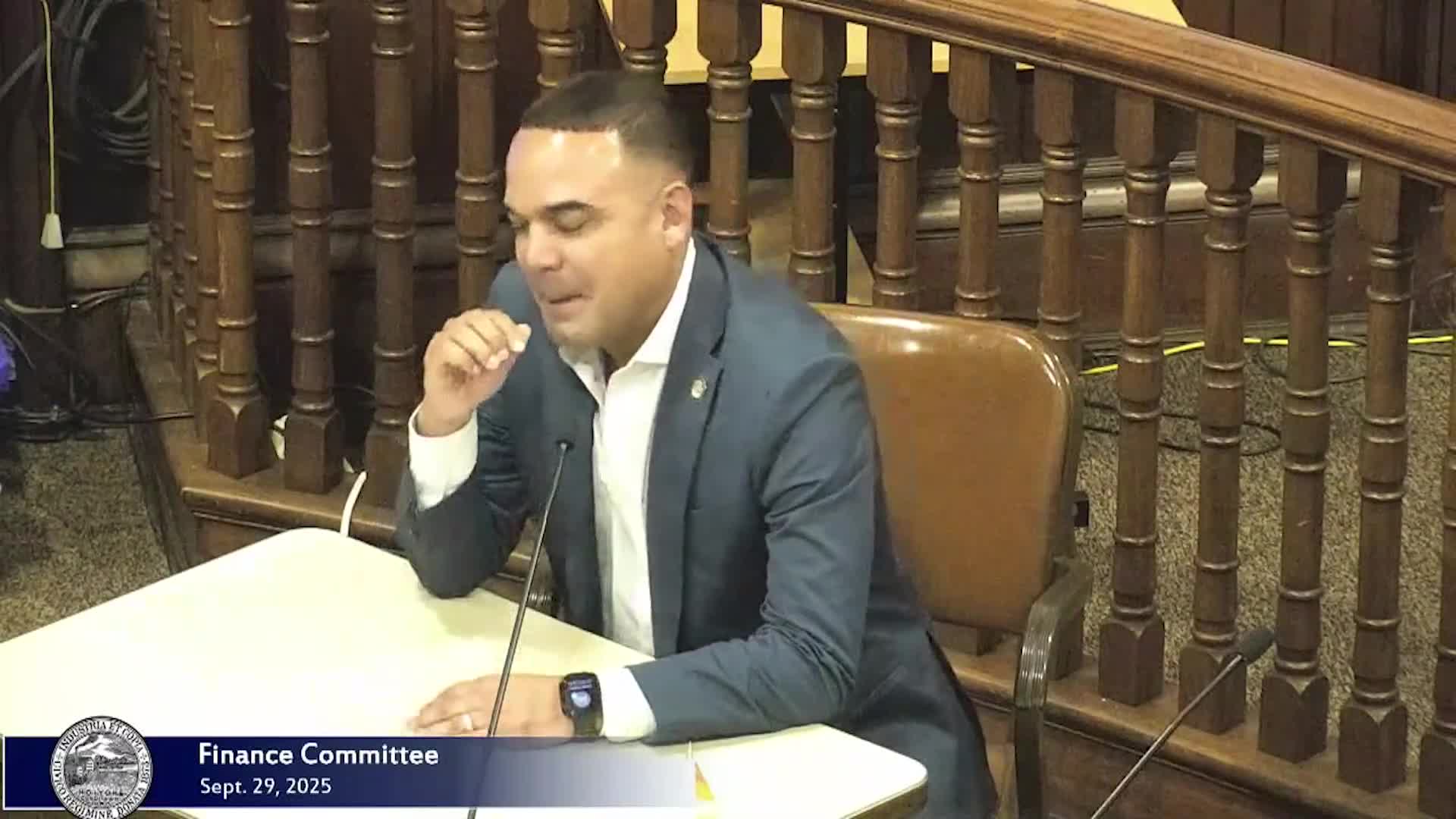 Finance Committee Discusses Treasurer Contract Changes and Urgent Support Needs