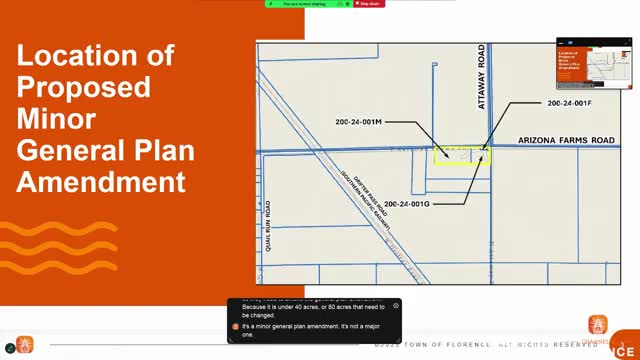 Approval Recommended for Industrial Development Near MDI Rock in Pinal County