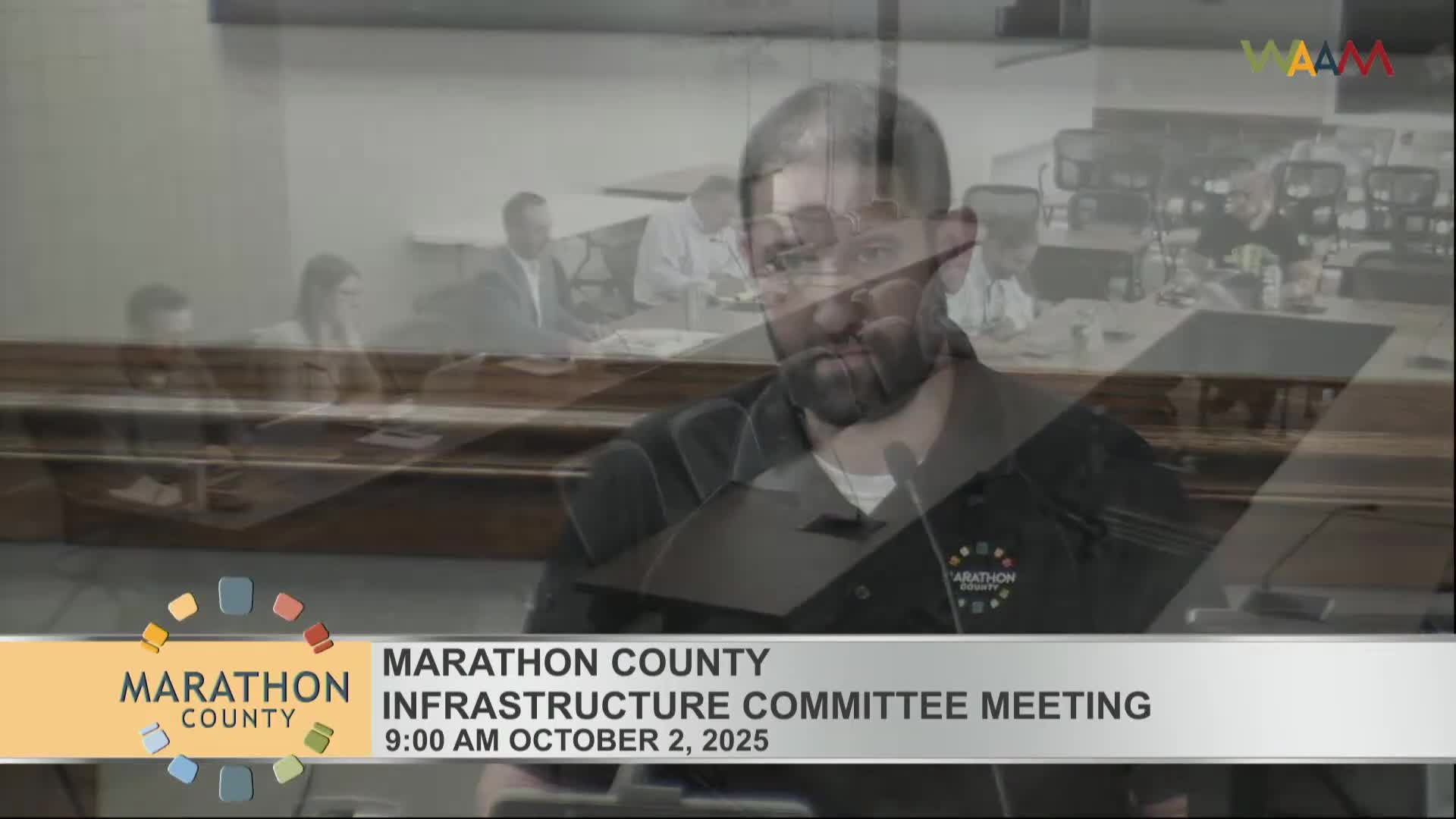 Marathon County infrastructure committee reviews 2026 budget, flags deferred capital and highway shop financing questions
