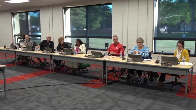 Associate Superintendent Griffiths reviews student academic progress and literacy growth data