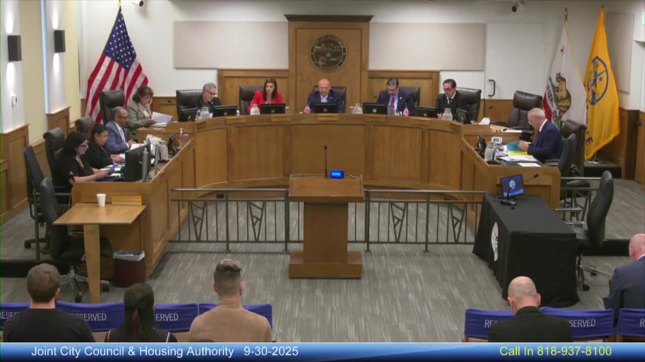 Glendale council tentatively selects flexible rental‑assistance program using anticipated La Casa funds