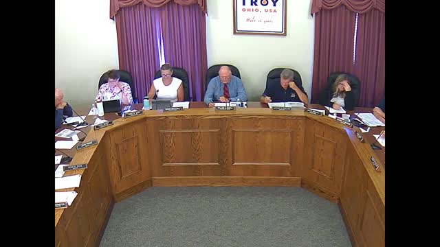 Troy council adopts annual tax levy resolution required by county auditor