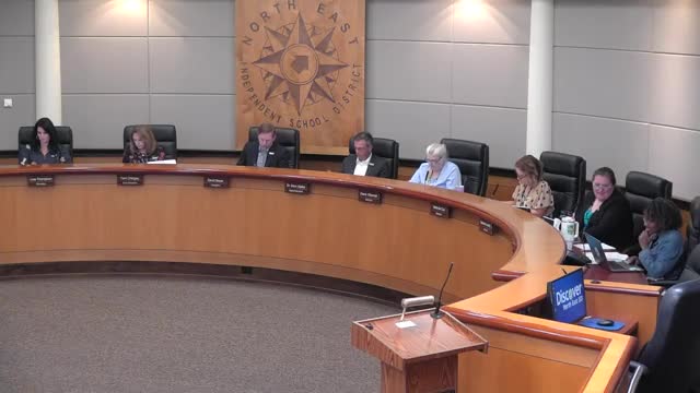 Northeast ISD board adopts procedures to form District Library Advisory Committee