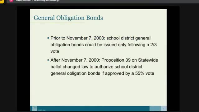 California School Districts Implement Accountability Measures for Bond Expenditures