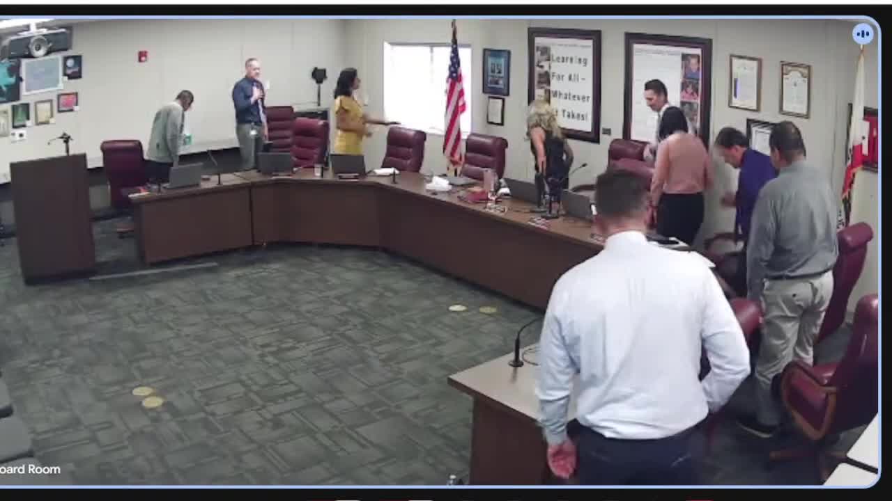 Snowline JUSD board reports closed‑session personnel actions: facilities appointment, compulsory leave and contract dissolution