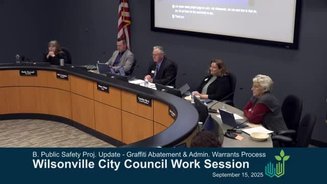 Wilsonville Council Explores Graffiti Abatement Strategies for Private Property Owners