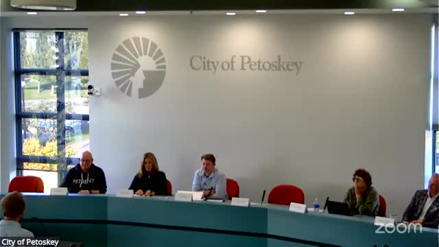 Alexander Petock advocates for handicap parking near new restaurant in Petoskey