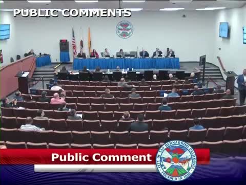 Community Leader Encourages San Bernardino Council to Enhance Transparency and Address Homelessness