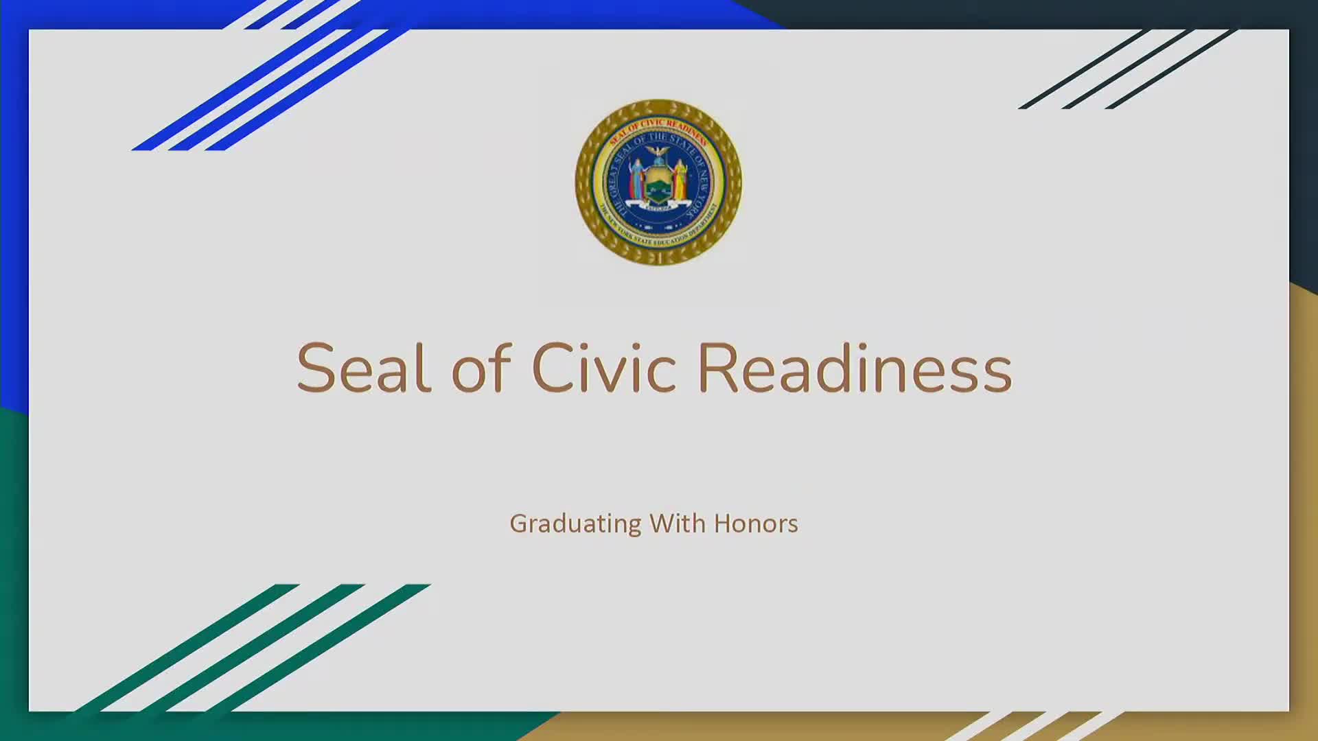 Huntington highlights growth of Seal of Civic Readiness; students complete capstone projects