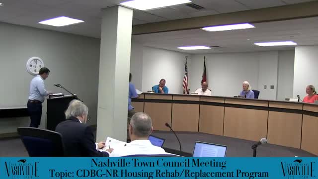 Town council opens second public hearing to seek $950,000 CDBG housing-rehab grant