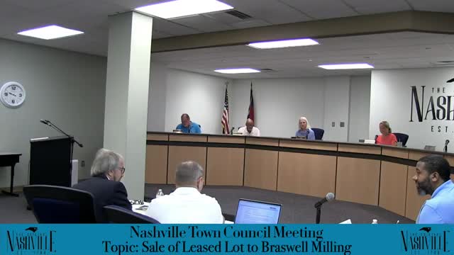 Council declares 0.27-acre industrial lot surplus, directs upset-bid sale after Braswell offer