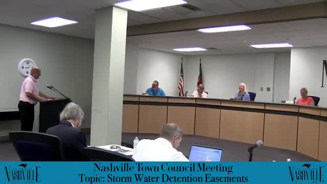 Council approves easement for joint stormwater detention pond on town water-tower property