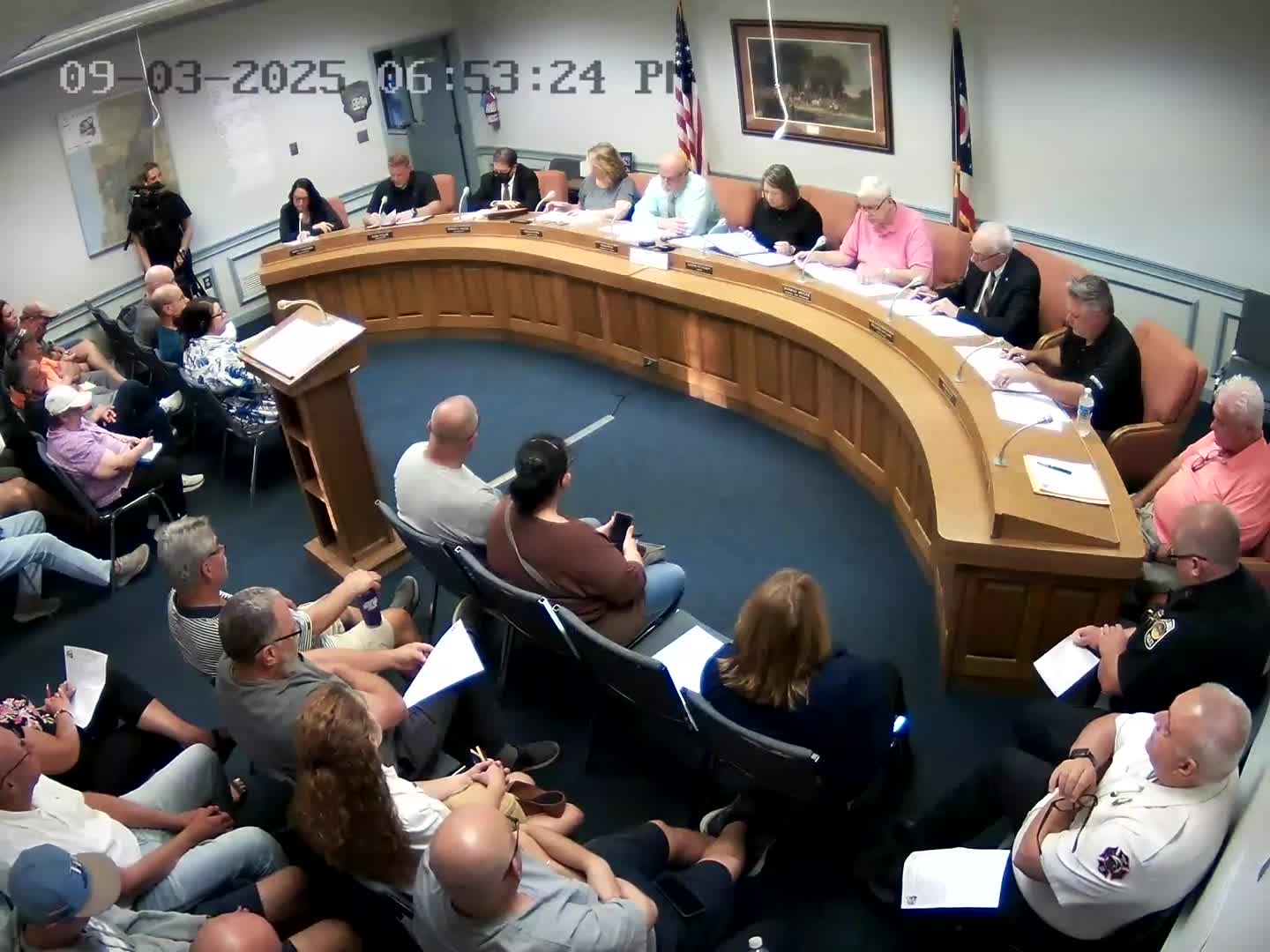 Council reviews first reading to authorize up-to-$30,000 change-order contingency for West Main waterline project