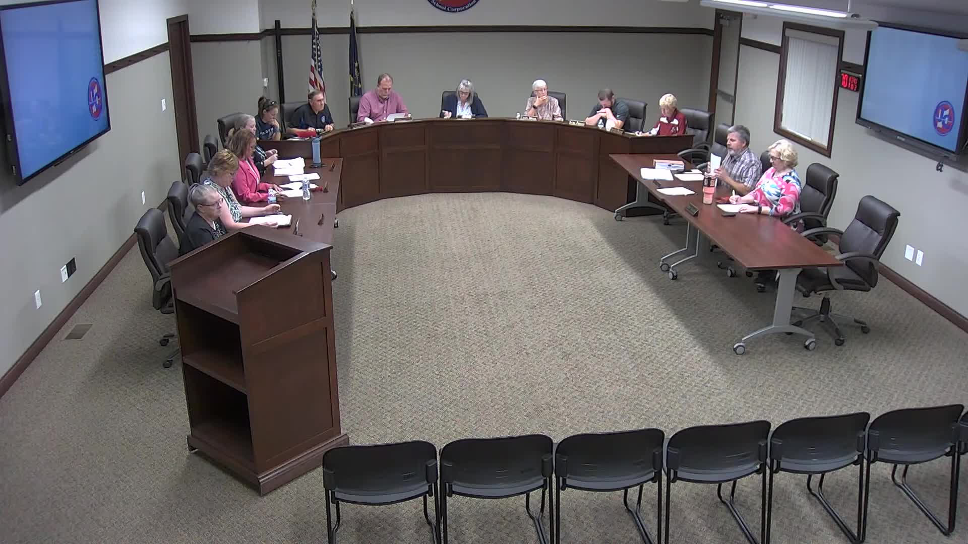 School board reviews 2026 budget in first reading; rate projection lowered to 1.21