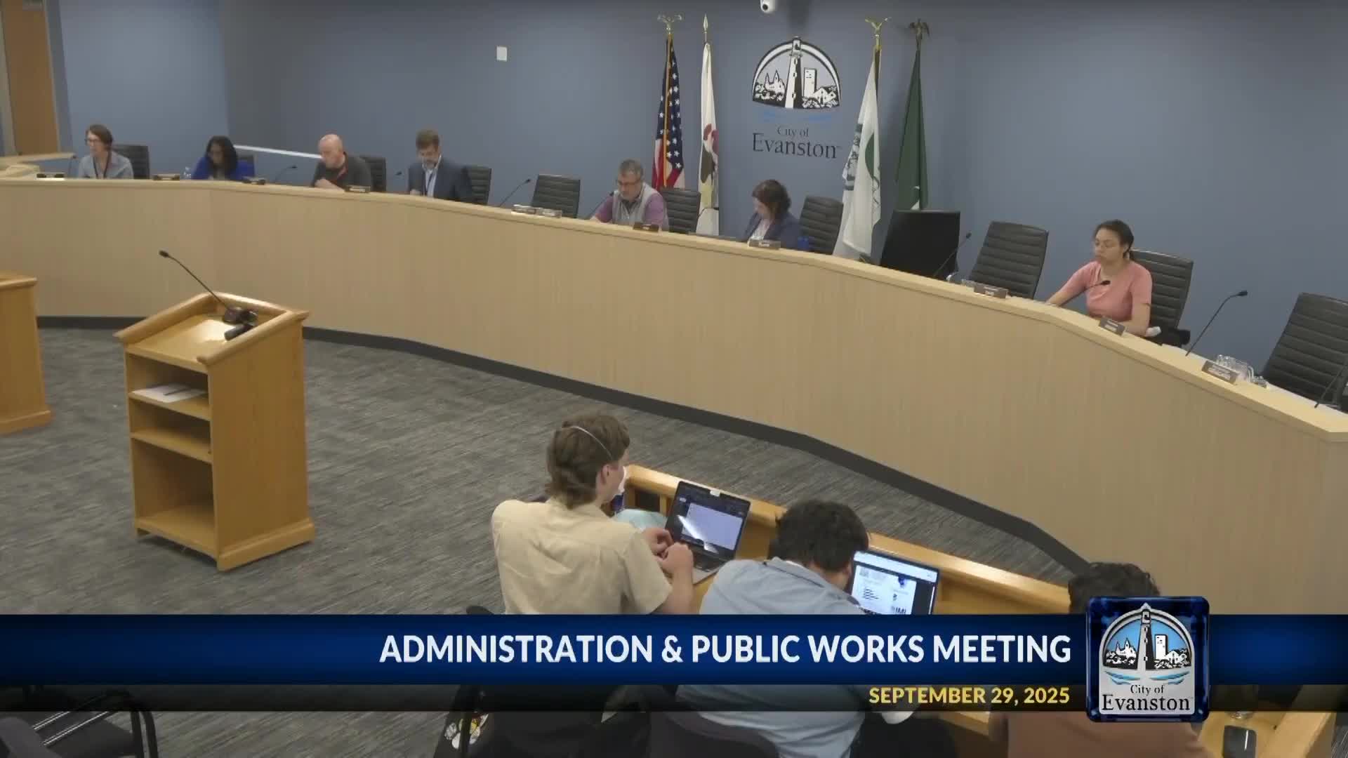 Committee approves $152,061 change order for Chicago Avenue project; council members press for continued stakeholder outreach