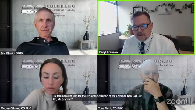 PUC keeps Colorado 'no call' telemarketer fees at current levels for 2026