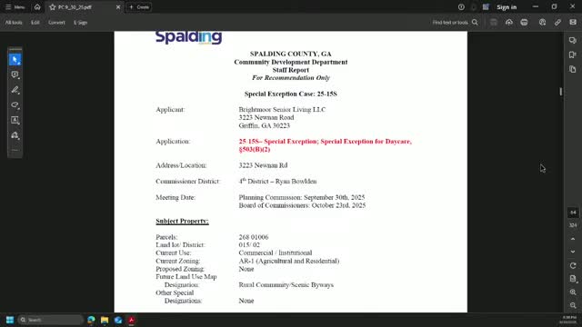 Planning commission approves Brightmore in-house daycare for employees