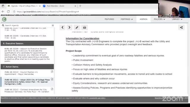 Council amends city prosecutor contract, extends term and increases monthly payment