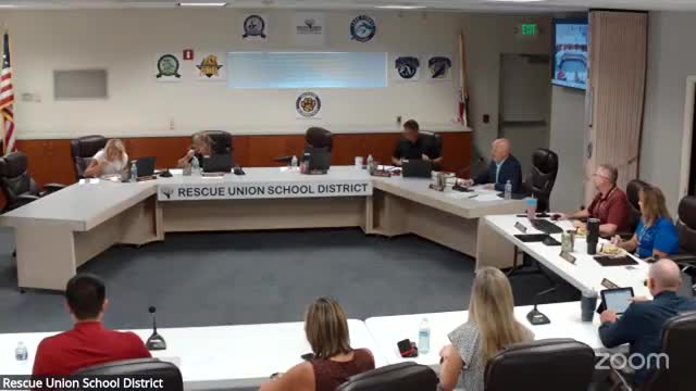 Rescue Union trustees review middle-school connectedness; principals report high participation and targeted steps to reach remaining students