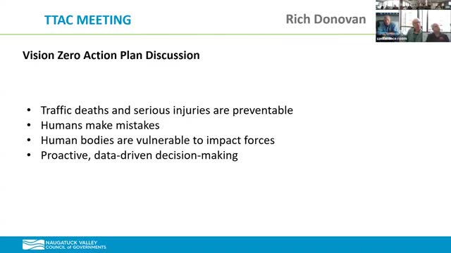 NVCOG launches regional Vision Zero action plan tied to federal Safe Streets funding