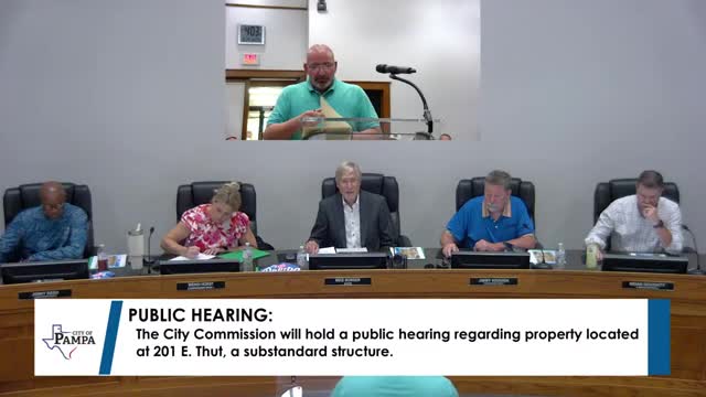 Pampa commission orders 30-day demolitions for seven derelict properties