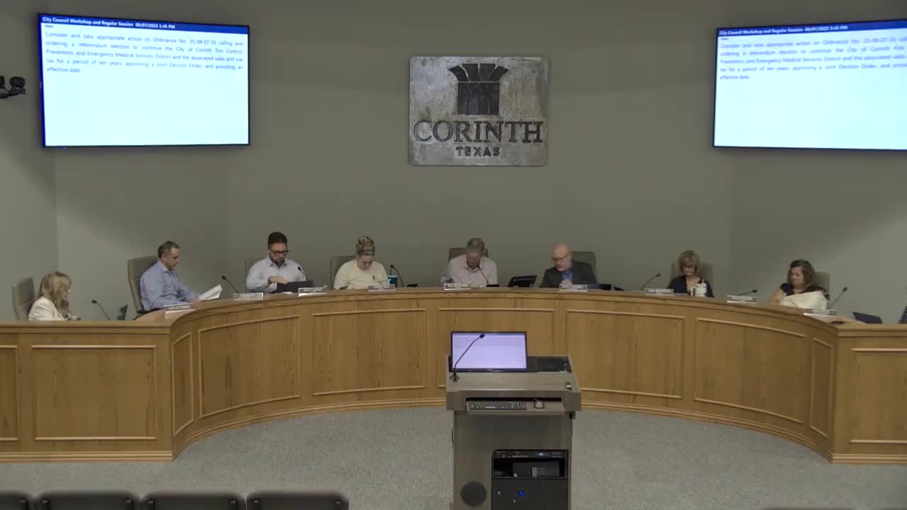 Council calls joint election to renew quarter-cent fire district sales tax for 10 years