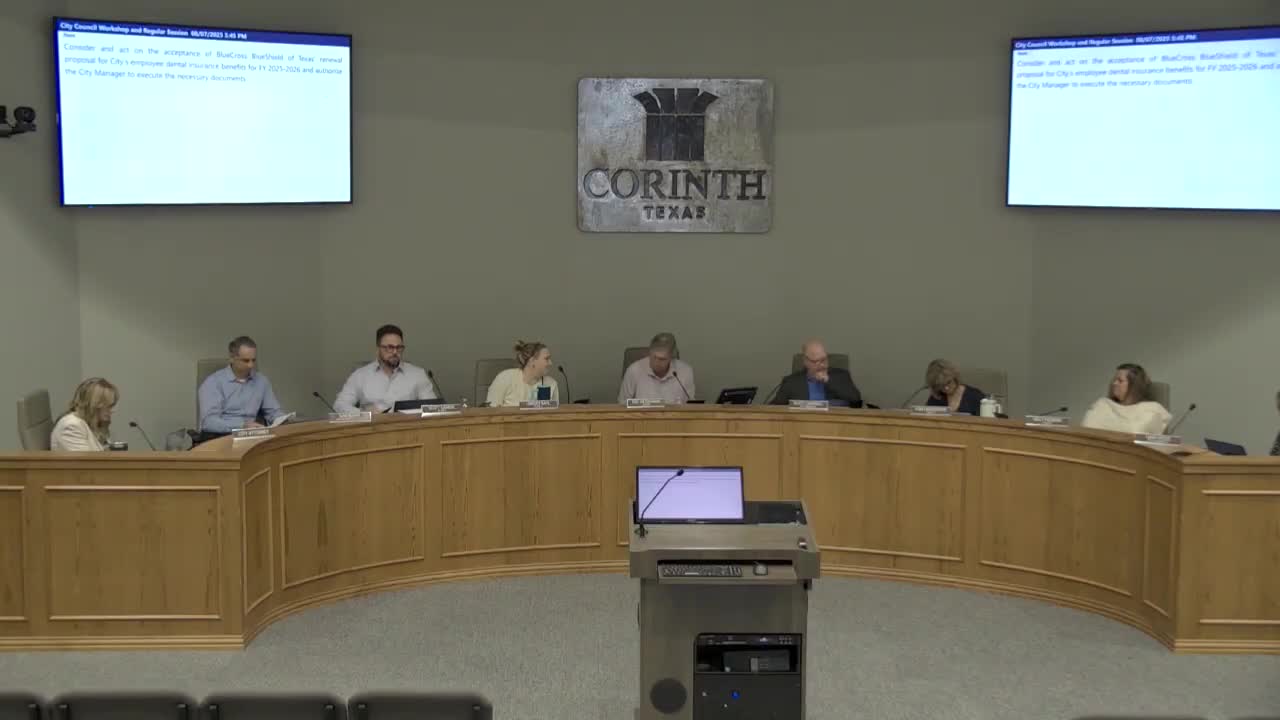 Corinth approves Blue Cross renewals; medical plan changes bring higher employee costs